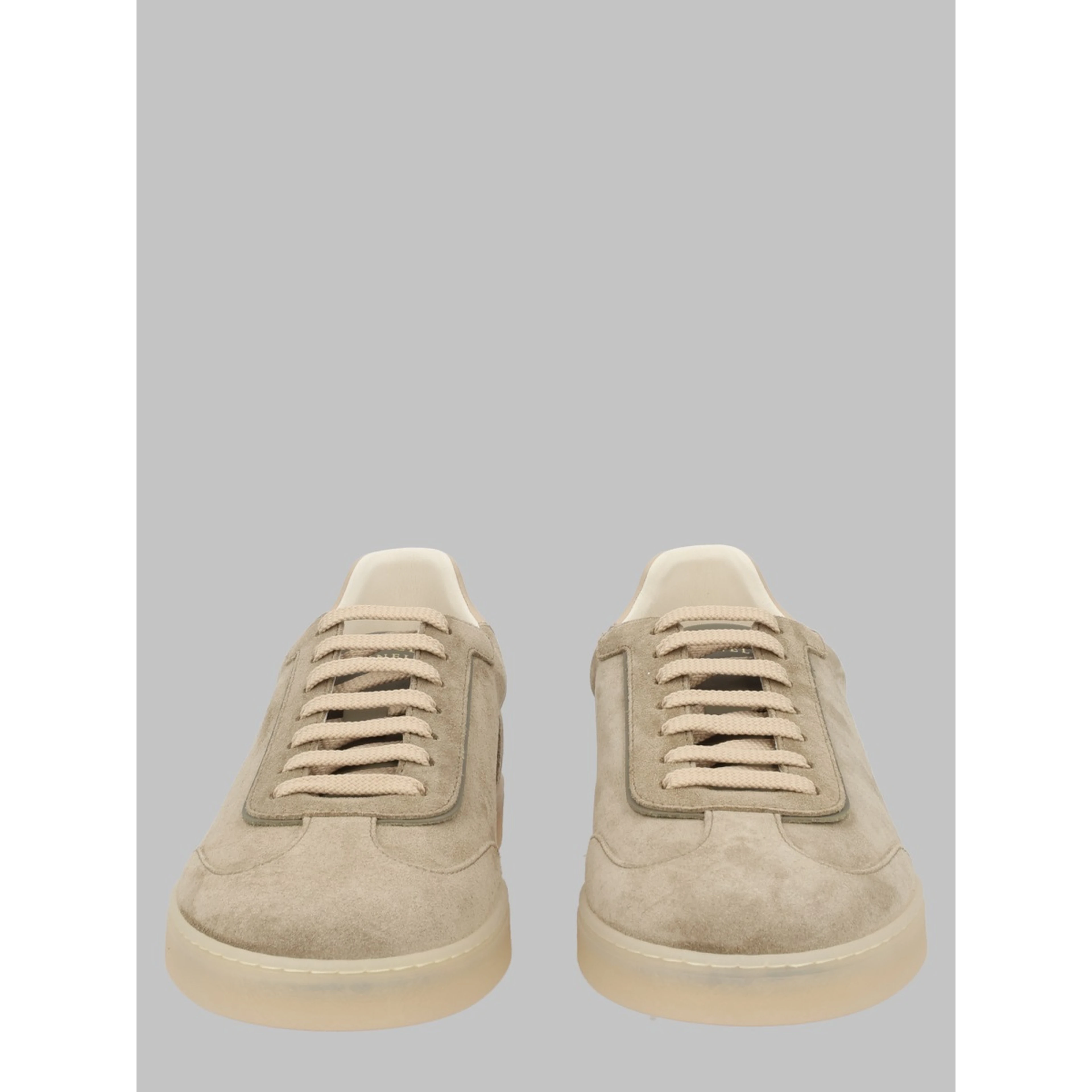SNEAKER IN CAMOSCIO