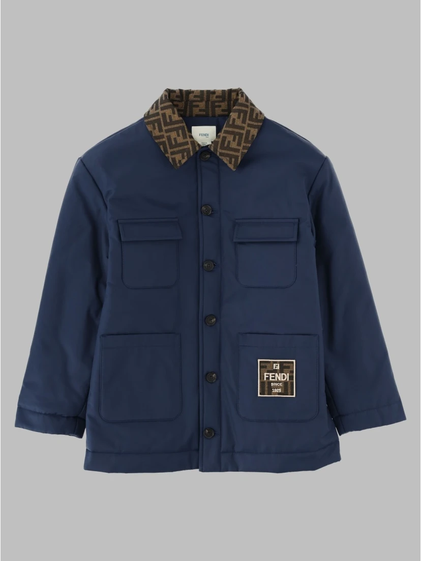 giacca trench gabardi