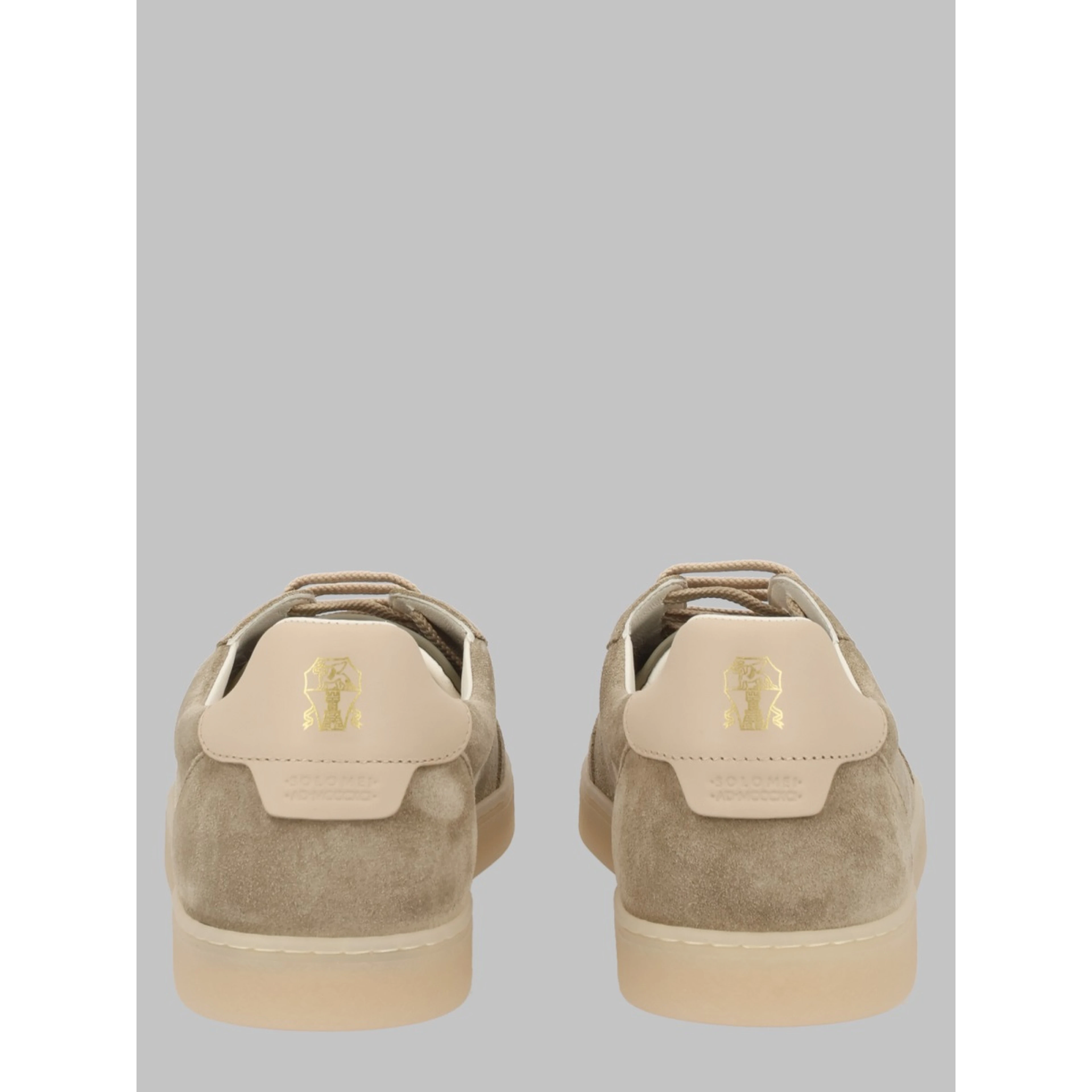 SNEAKER IN CAMOSCIO
