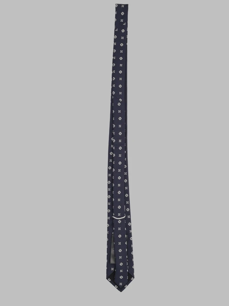 Cravatta In Jacquard Di Seta