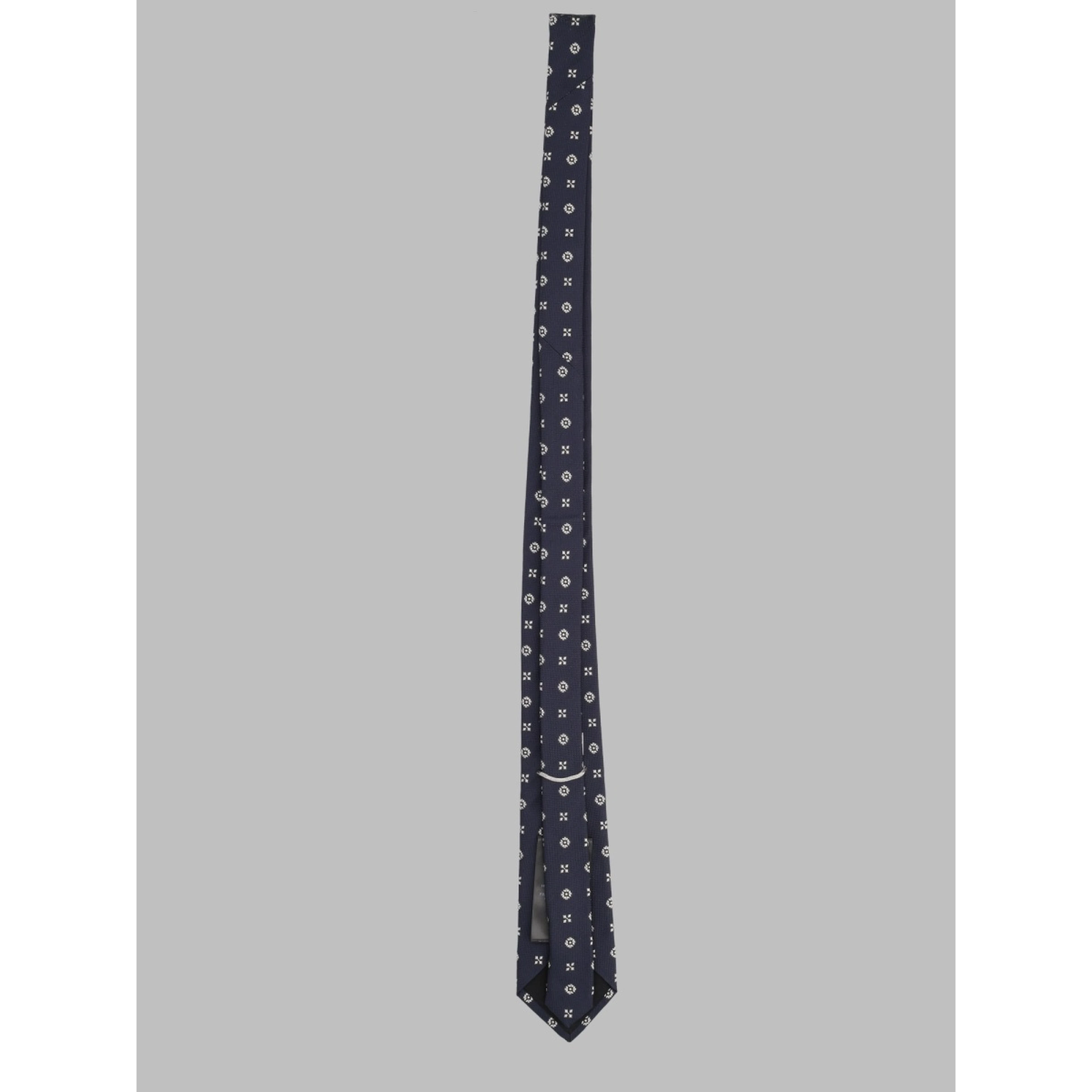 Cravatta In Jacquard Di Seta