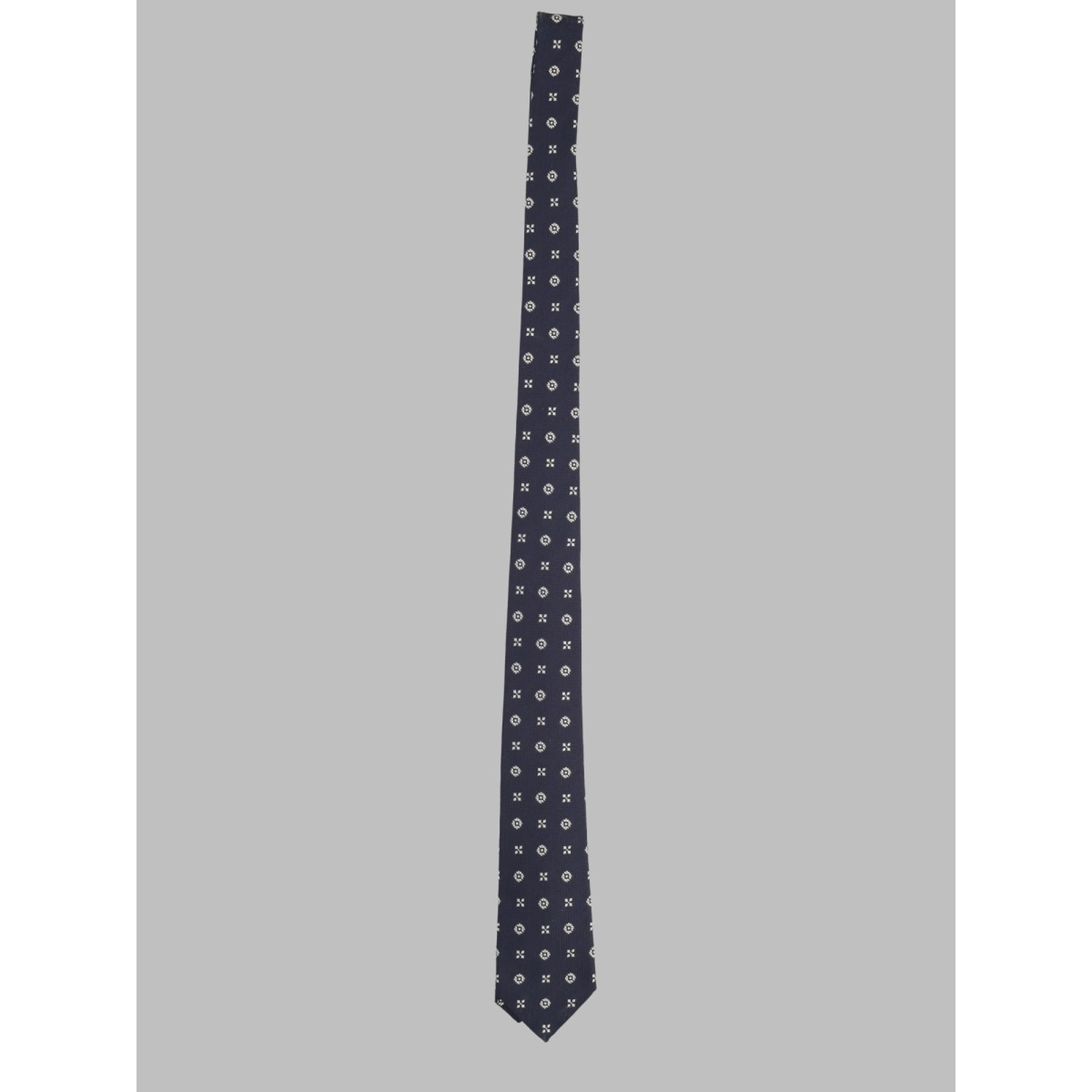 Cravatta In Jacquard Di Seta