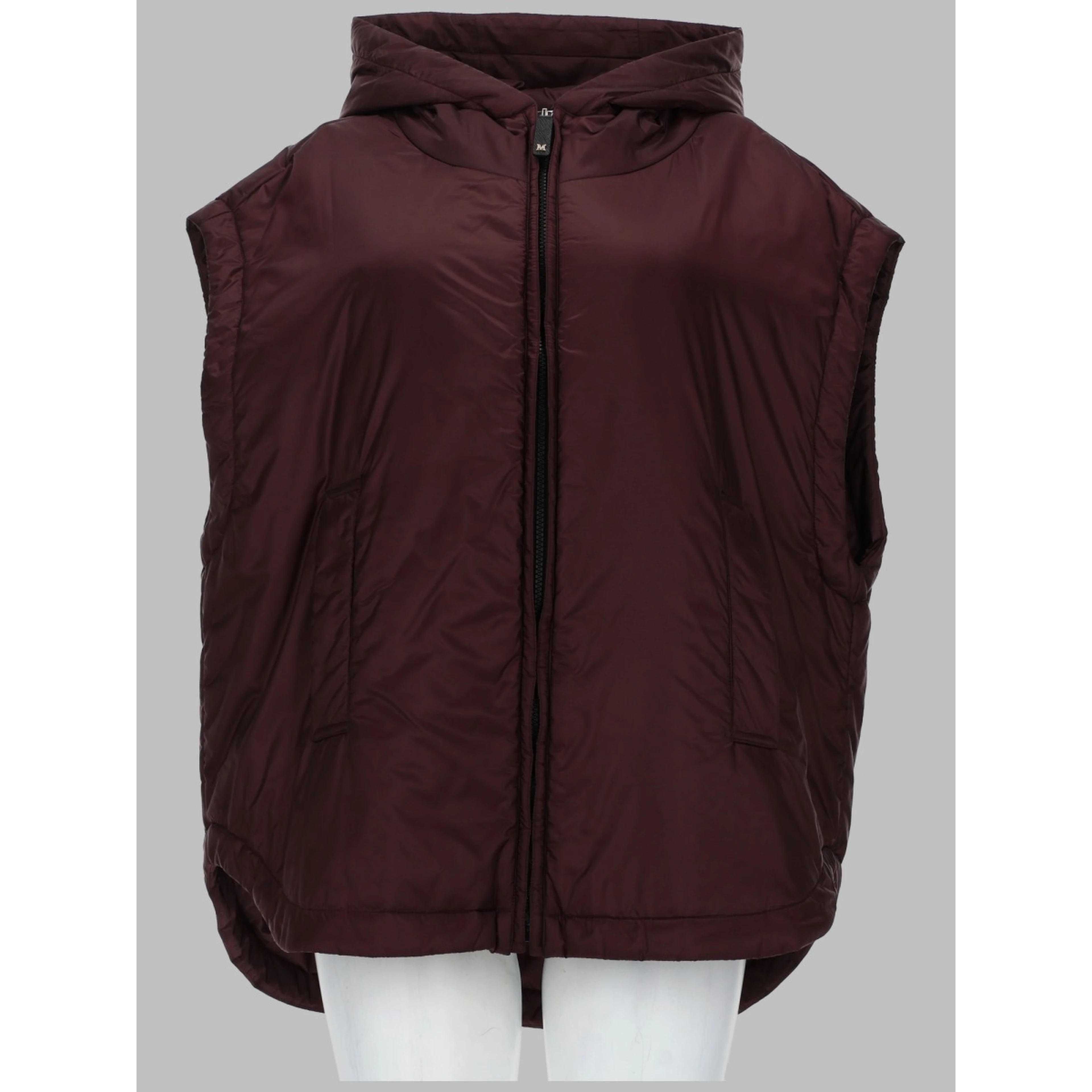 GILET IMBOTTITO CON CAPPUCCIO