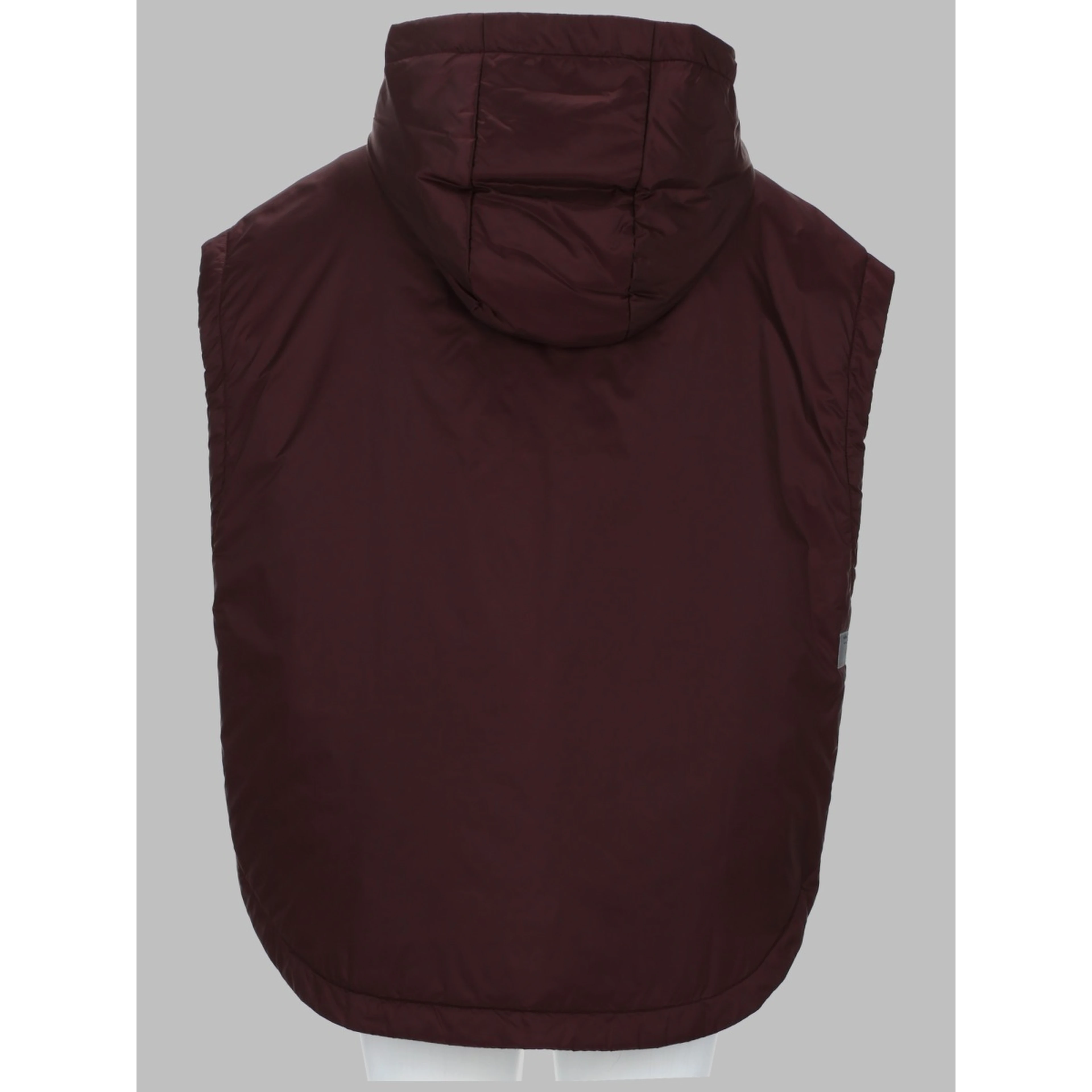 GILET IMBOTTITO CON CAPPUCCIO