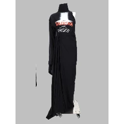ABITO "THE DOOR" LUNGO DRAPPEGGIATO