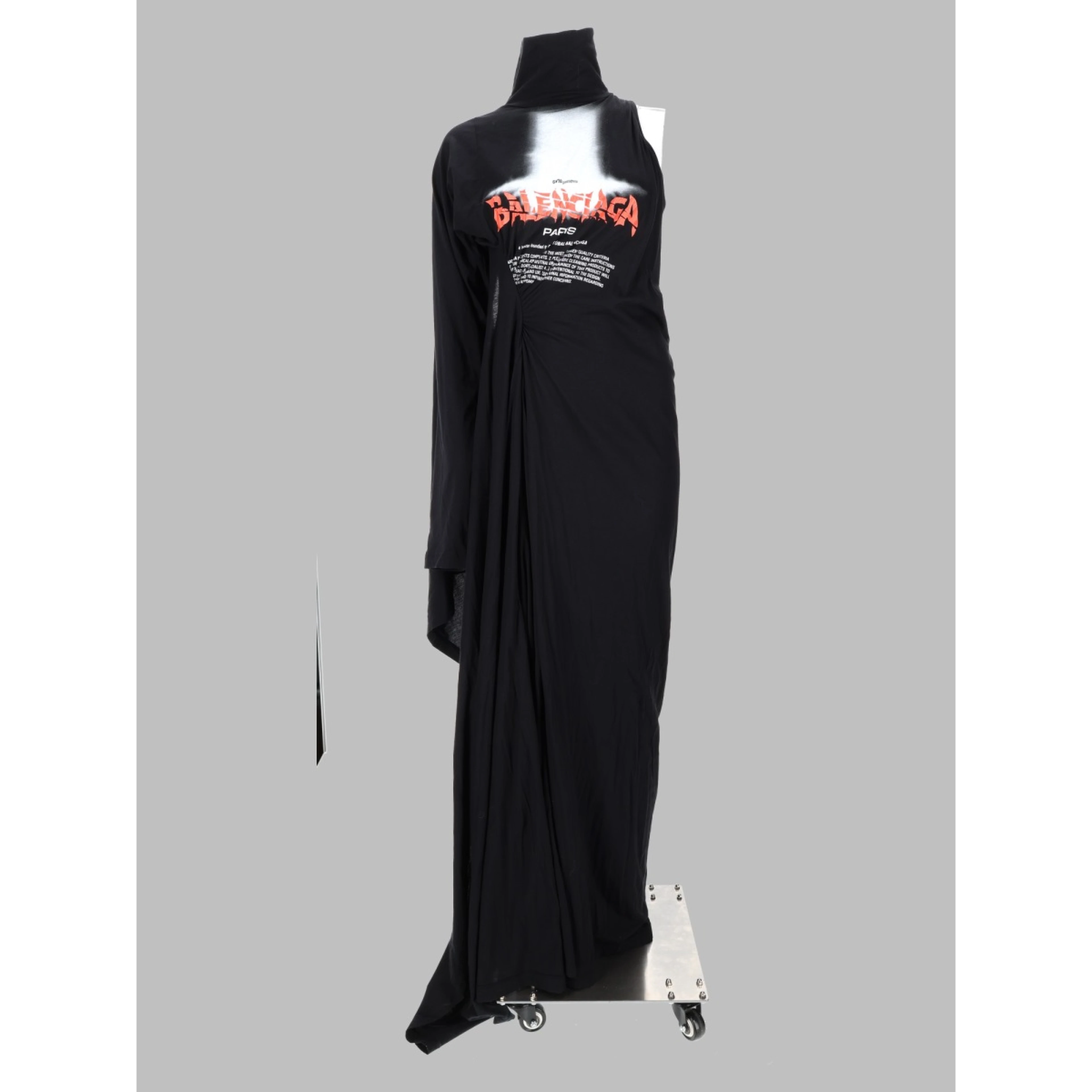 ABITO "THE DOOR" LUNGO DRAPPEGGIATO