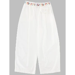 PANTALONE AMPIO CON CINTURA LOGATA FF MULTICOLOR