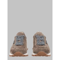 RUNNER IN CAMOSCIO CON SHINY TAB