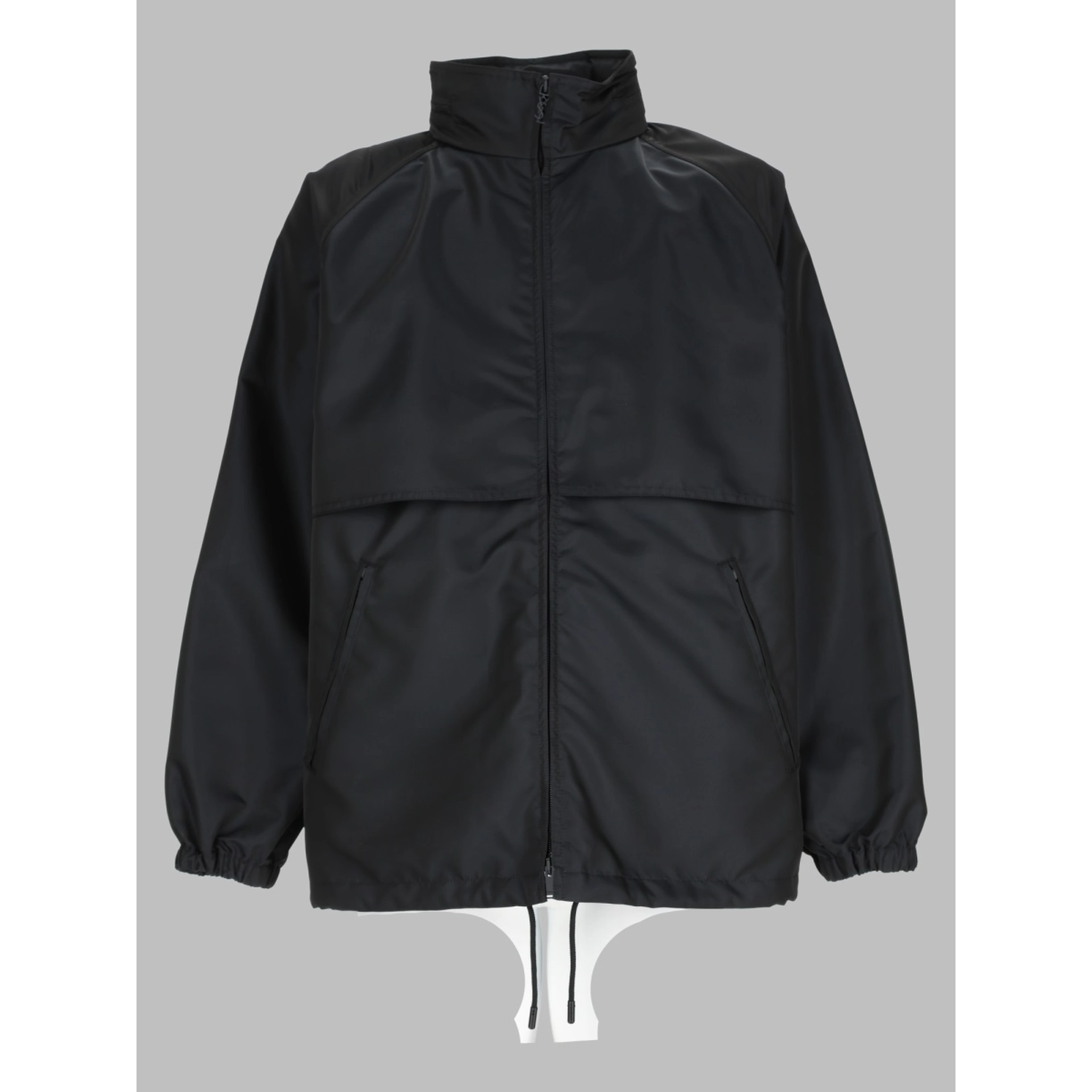 Giacca In Tessuto Tecnico Con Zip