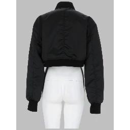 BOMBER CROPPED CON ZIP