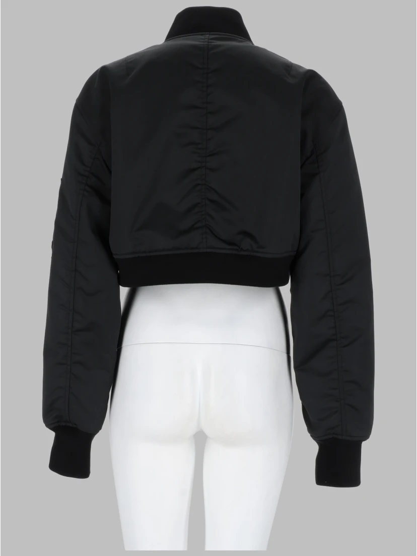 BOMBER CROPPED CON ZIP