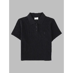Polo Corta Cassandre In Piqué Di Cotone