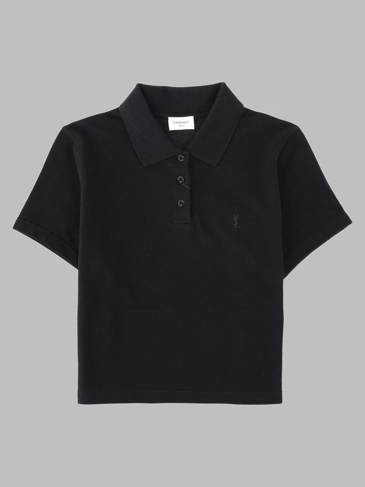 Polo Corta Cassandre In Piqué Di Cotone