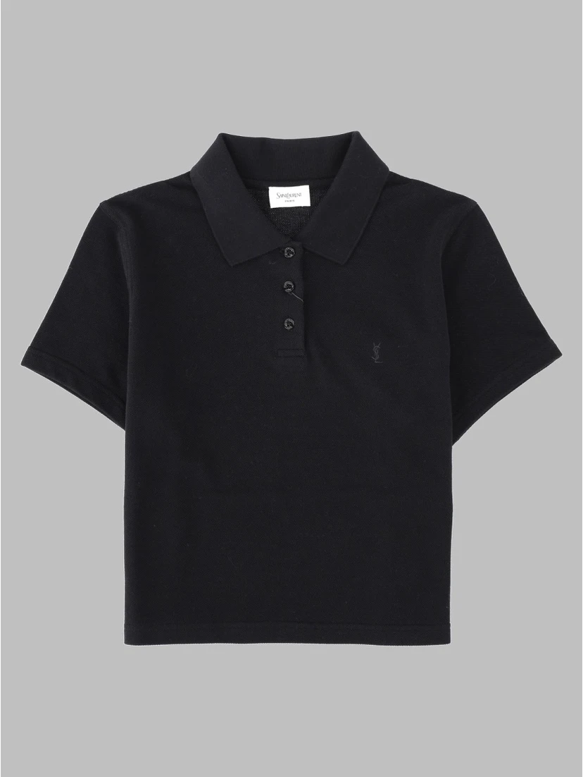 Polo Corta Cassandre In Piqué Di Cotone