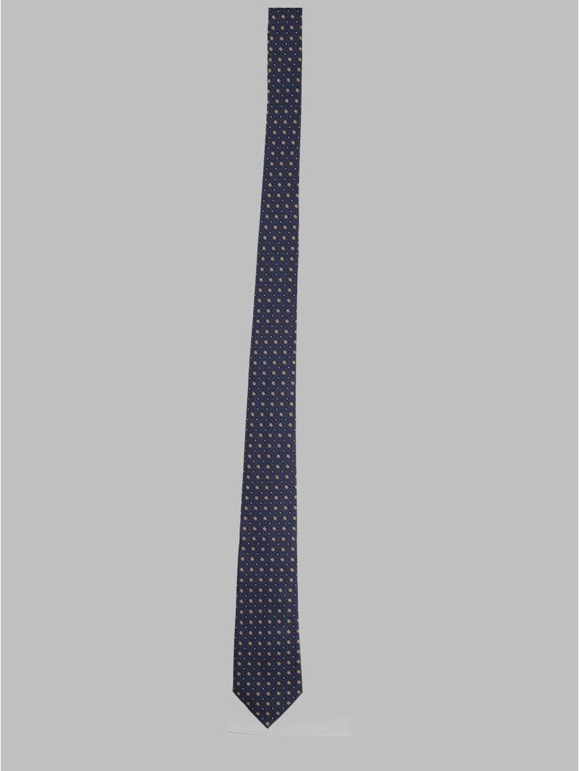 Cravatta In Jacquard Di Seta