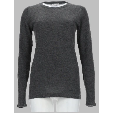 MAGLIA LEGGERA IN CASHMERE E SETA
