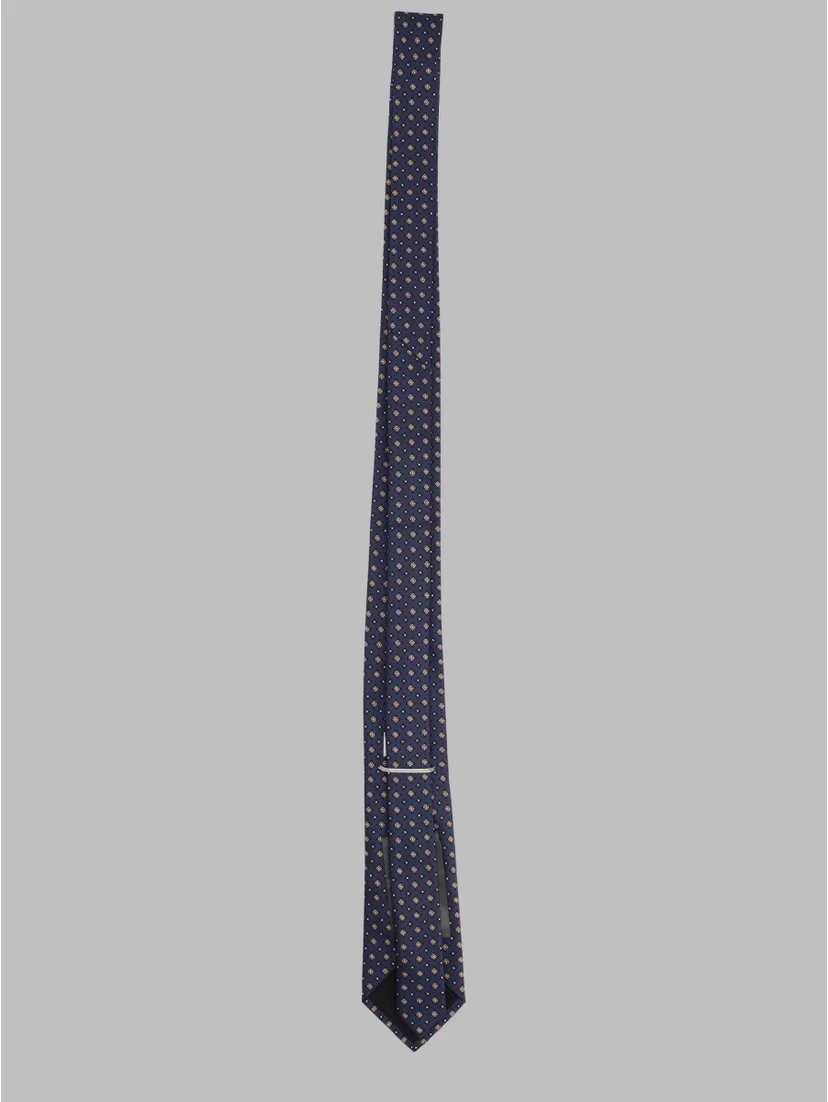 Cravatta In Jacquard Di Seta
