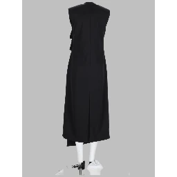 ABITO MIDI CON DETTAGLI "KNOT" IN PELLE