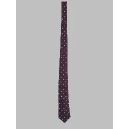 Cravatta In Jacquard Di Seta
