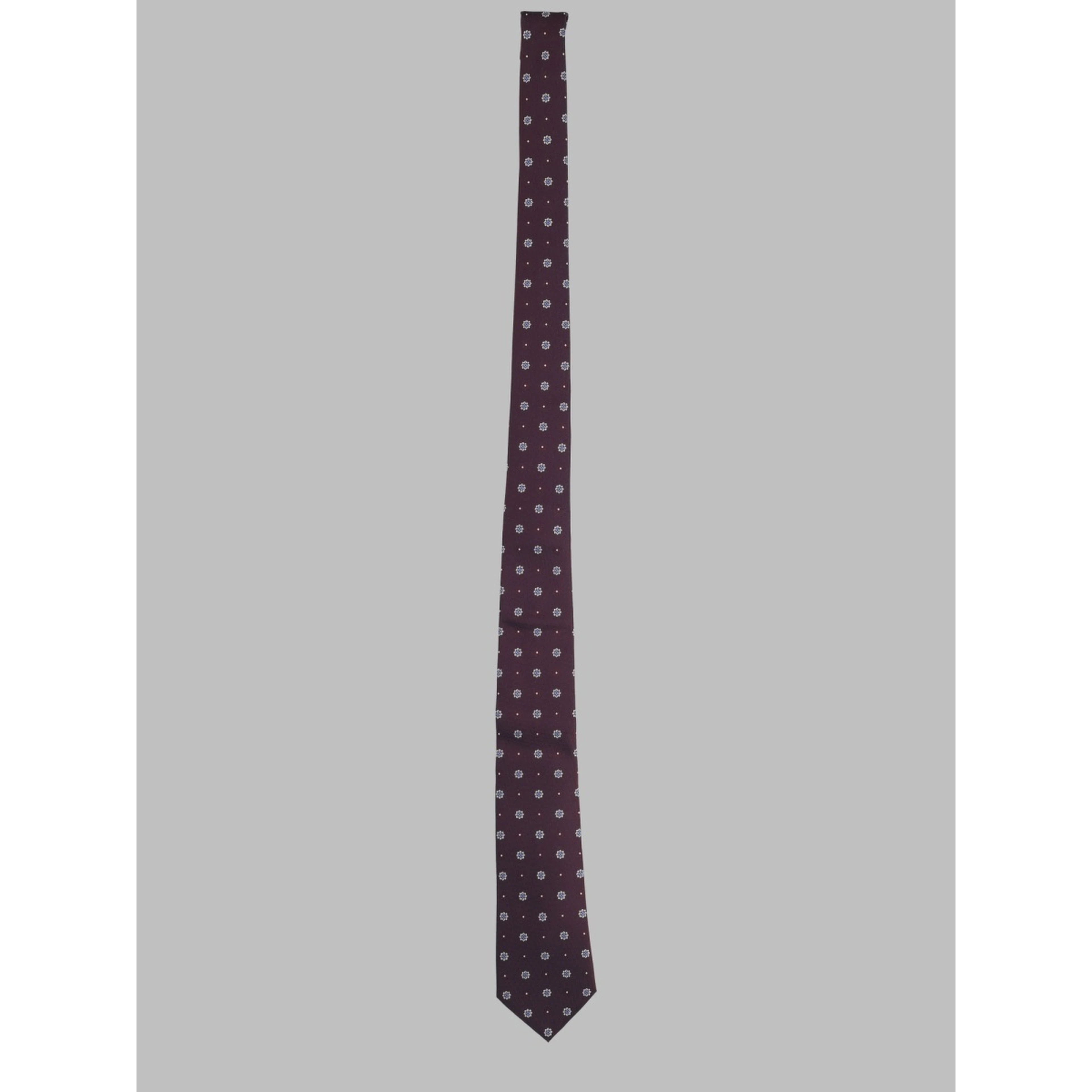 Cravatta In Jacquard Di Seta