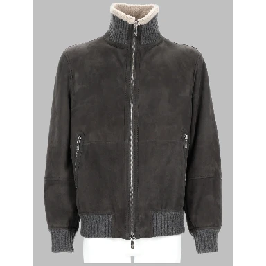 GIACCA BOMBER IN PELLE