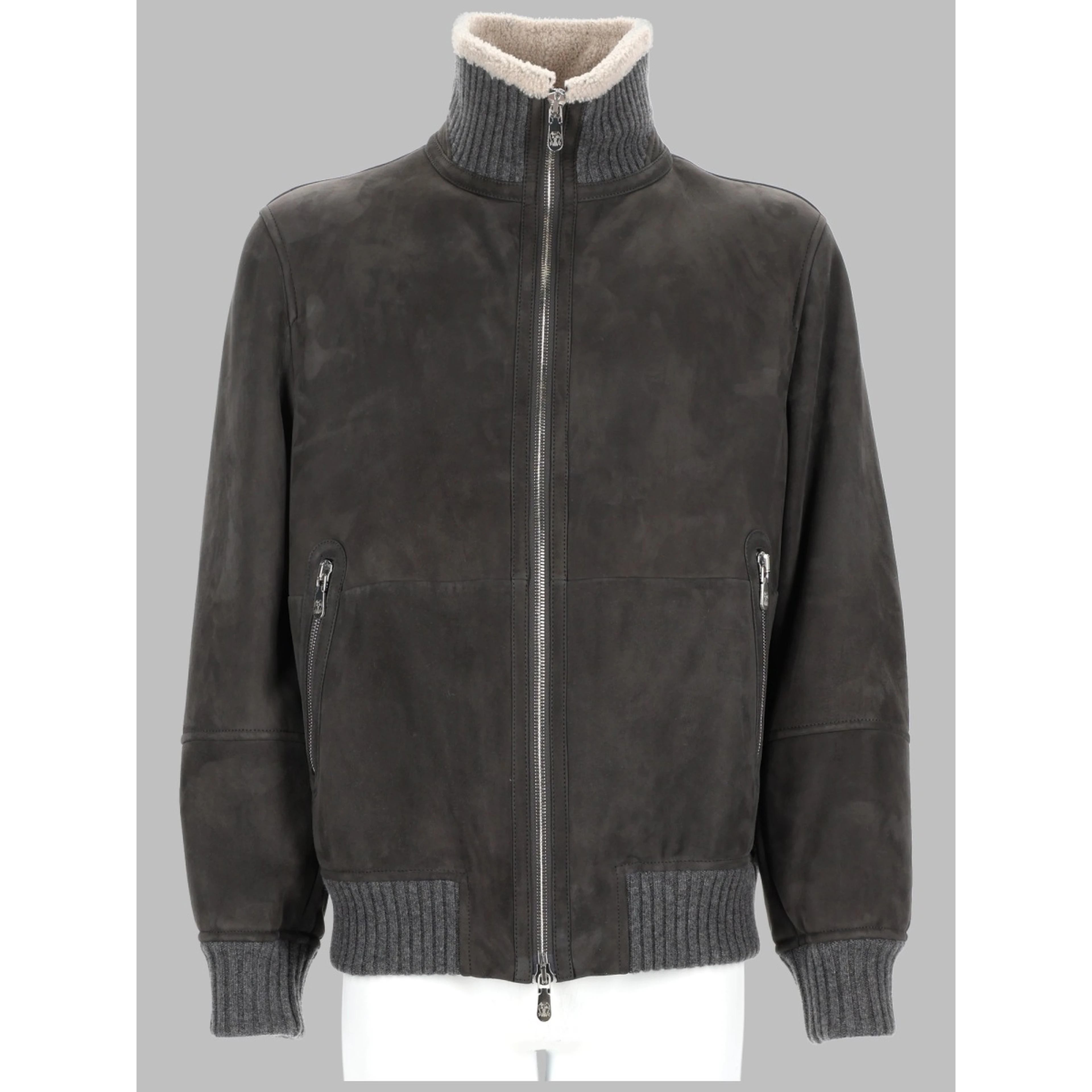 GIACCA BOMBER IN PELLE