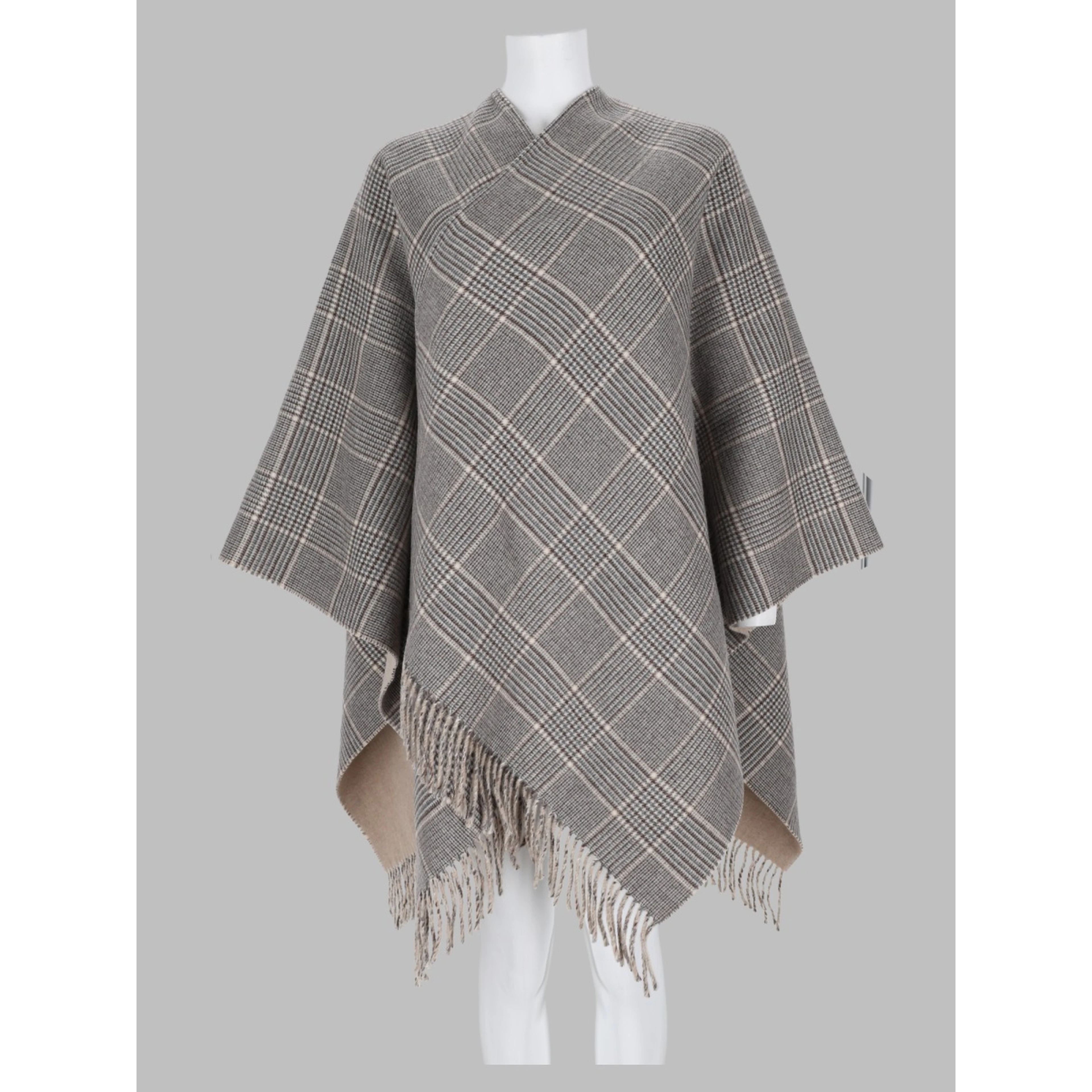 PONCHO IN CASHMERE