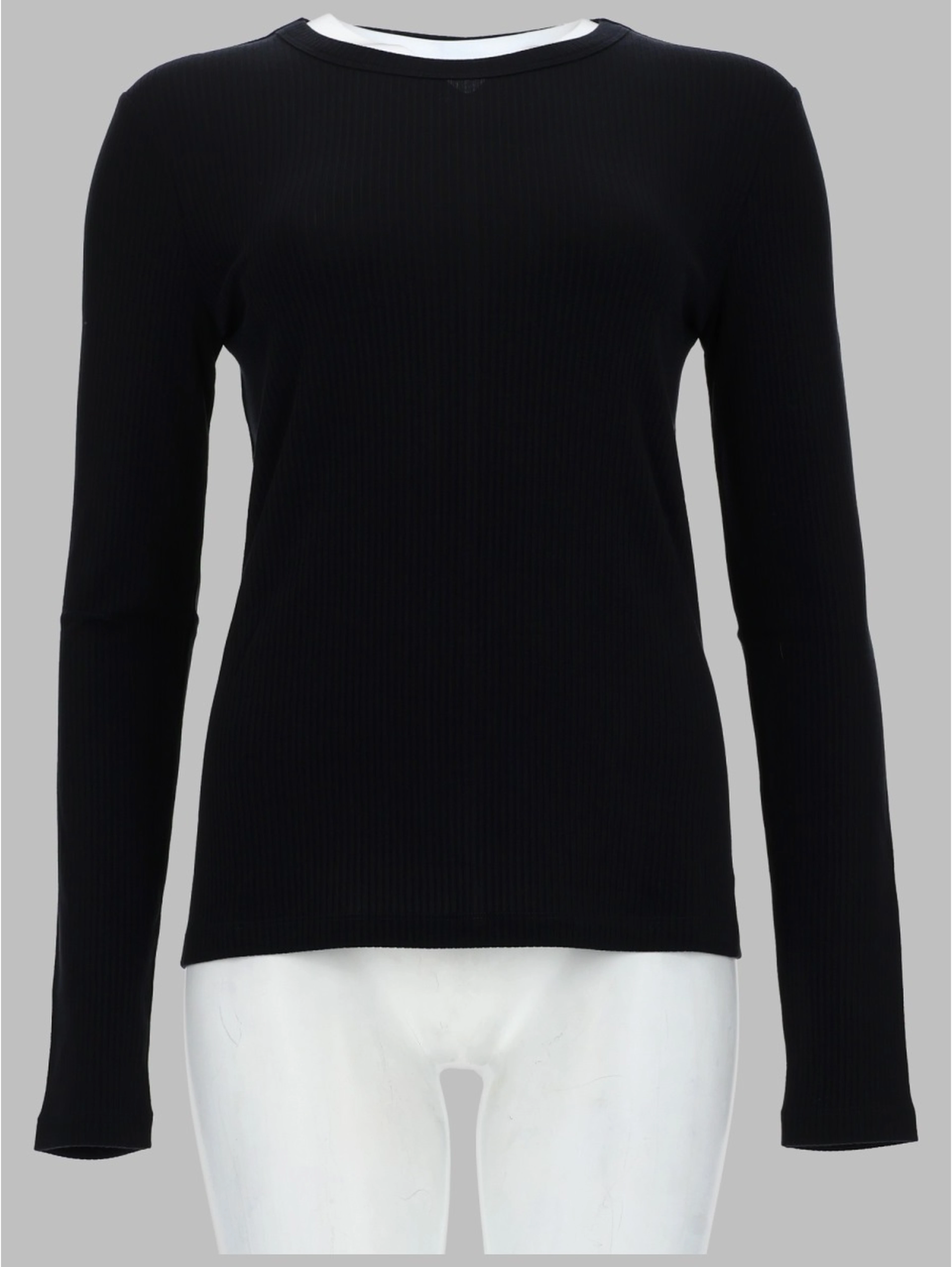 T-SHIRT A MANICHE LUNGHE IN JERSEY