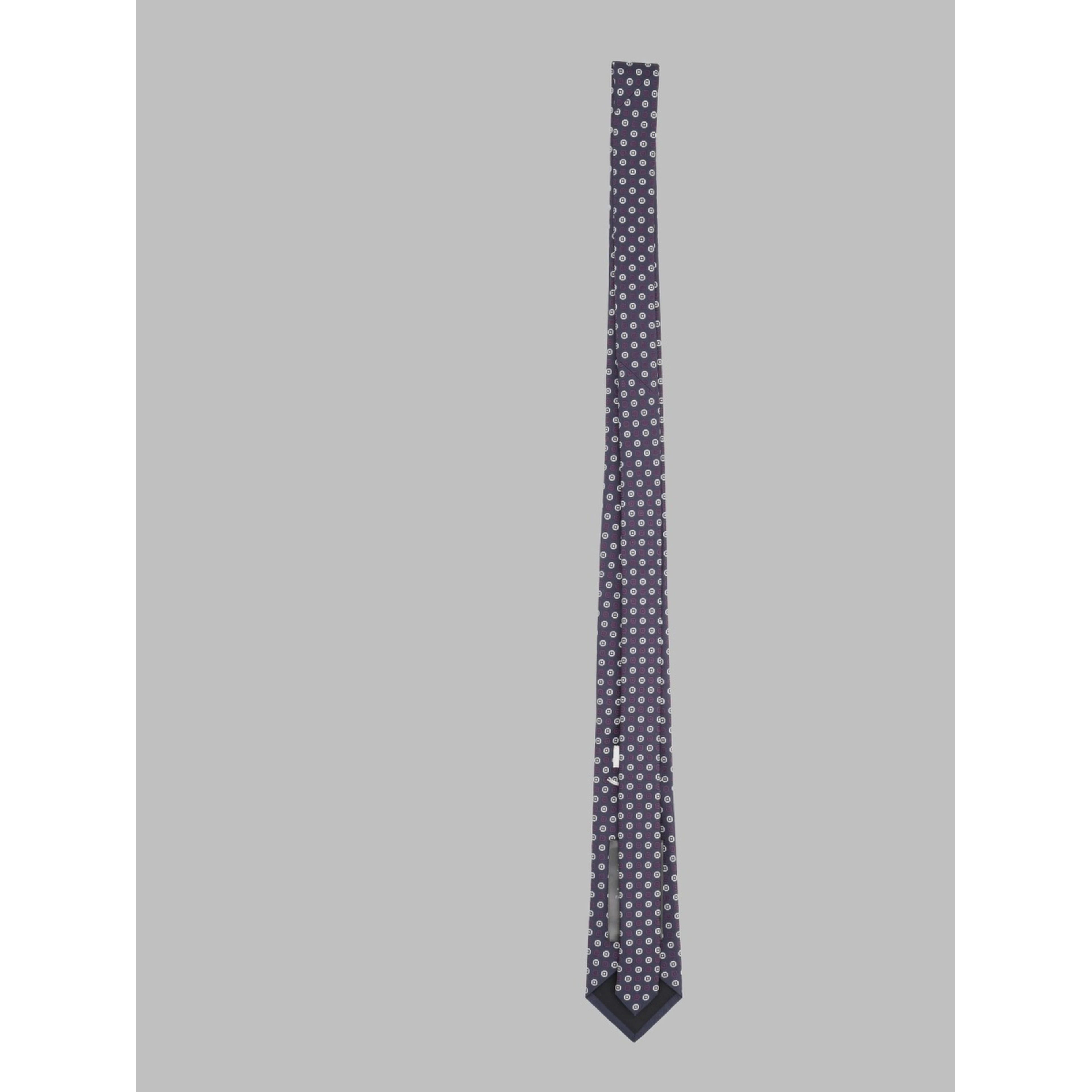 Cravatta In Jacquard Di Seta
