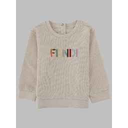 FELPA GIROCOLLO PER NEONATI CON LOGO MULTICOLOR