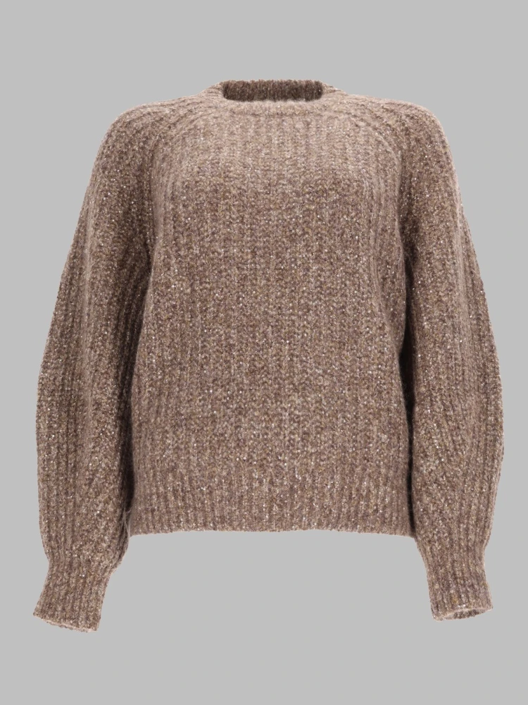 MAGLIA IN MISTO CASHMERE E SETA