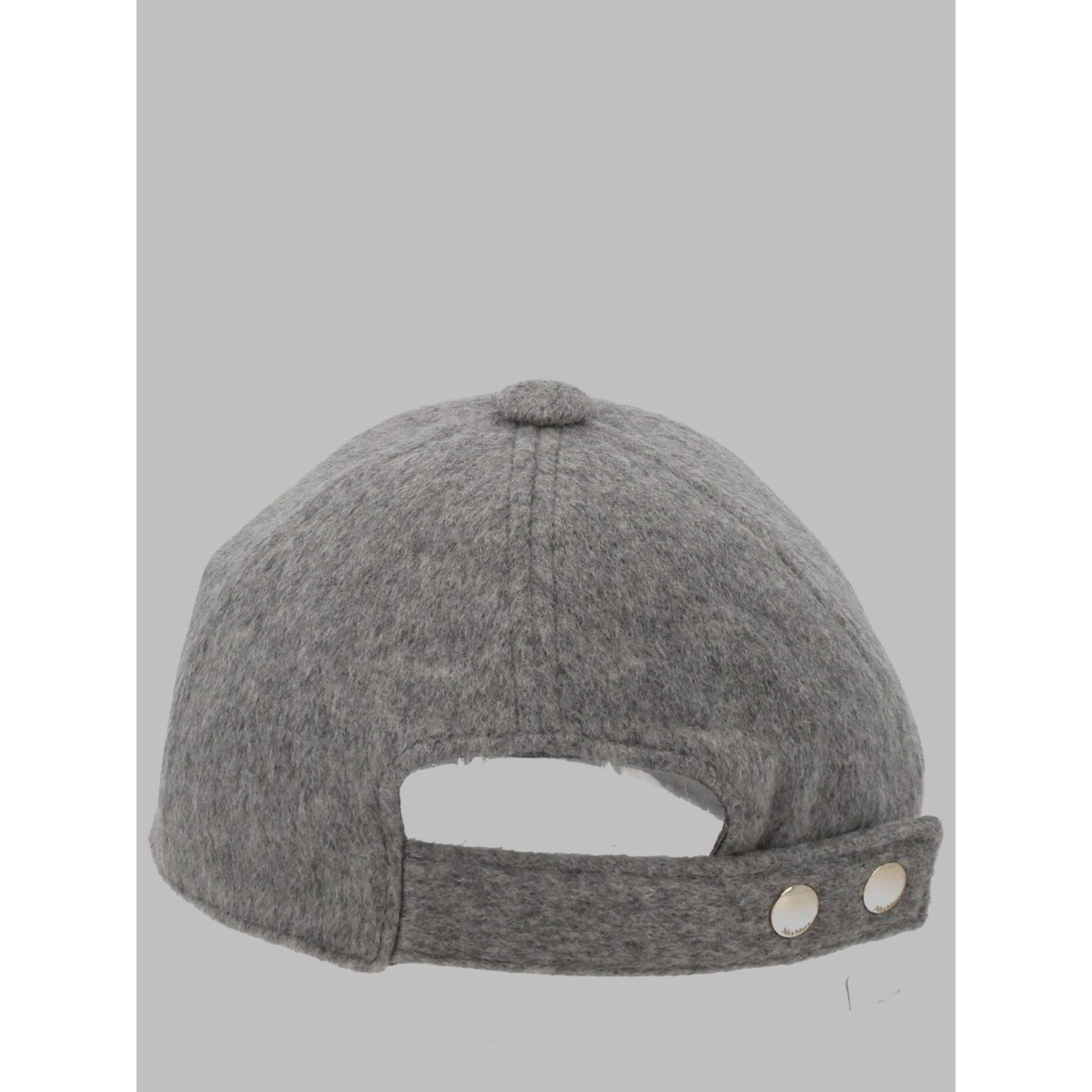 CAPPELLO DA BASEBALL IN CASHMERE CON LOGO