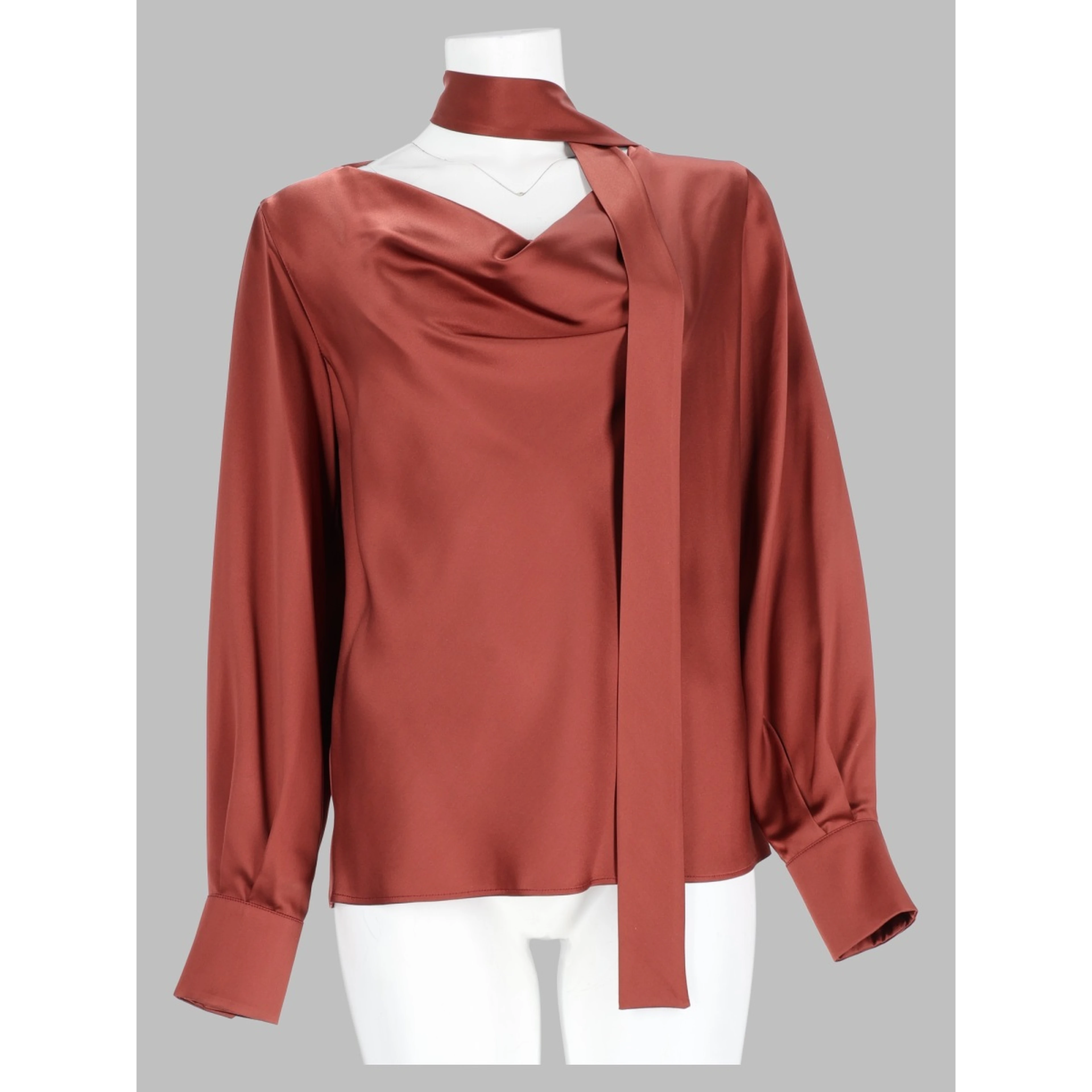 Blusa in Seta con Fiocco