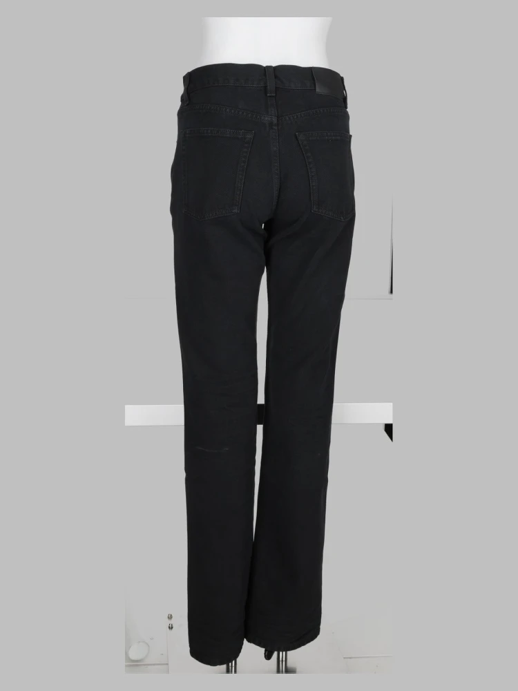 Jeans In Denim Di Cotone alternative