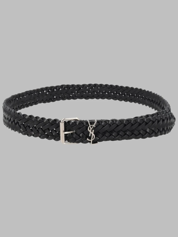 Cintura Cassandre In Pelle Intrecciata