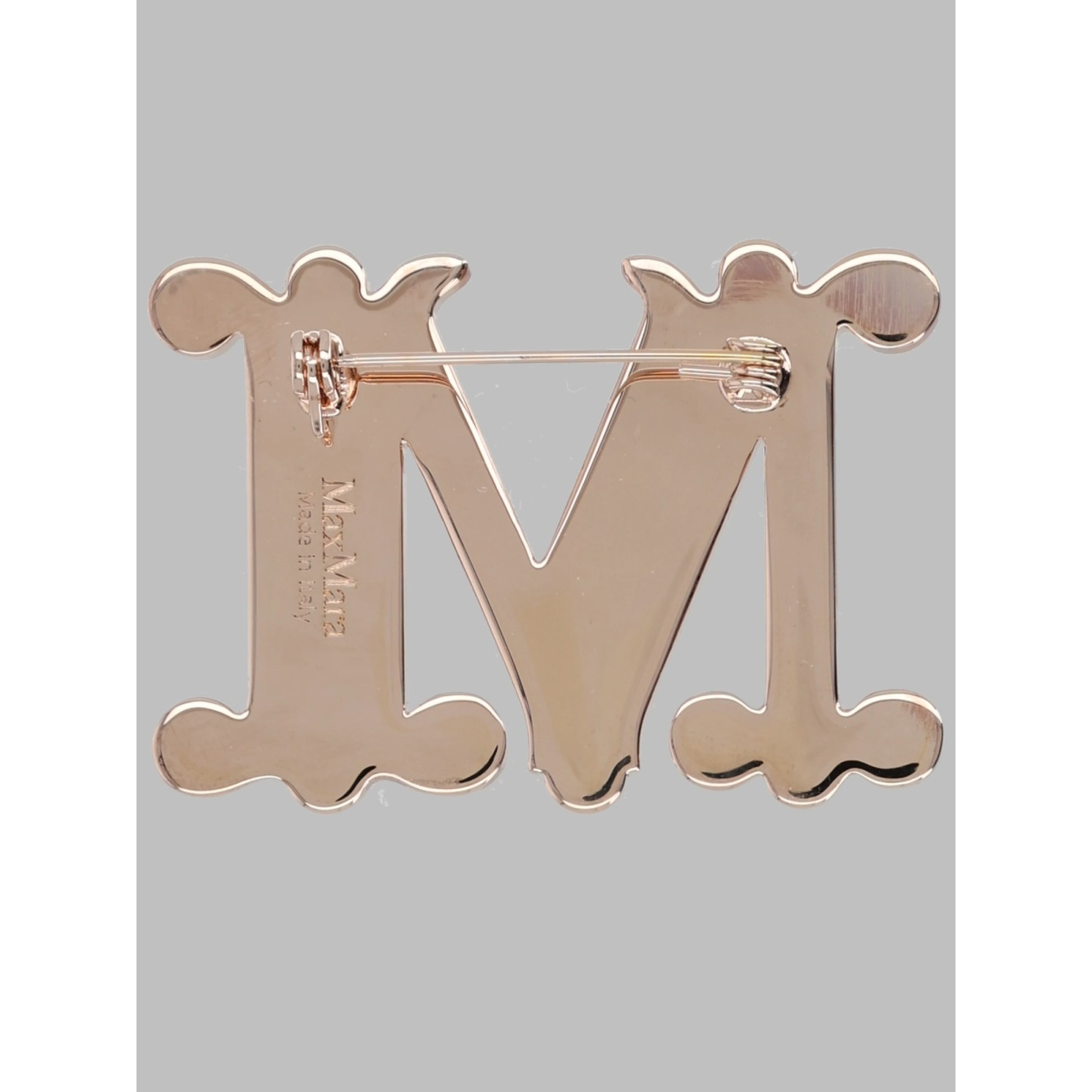 SPILLA MONOGRAM CON CRISTALLI