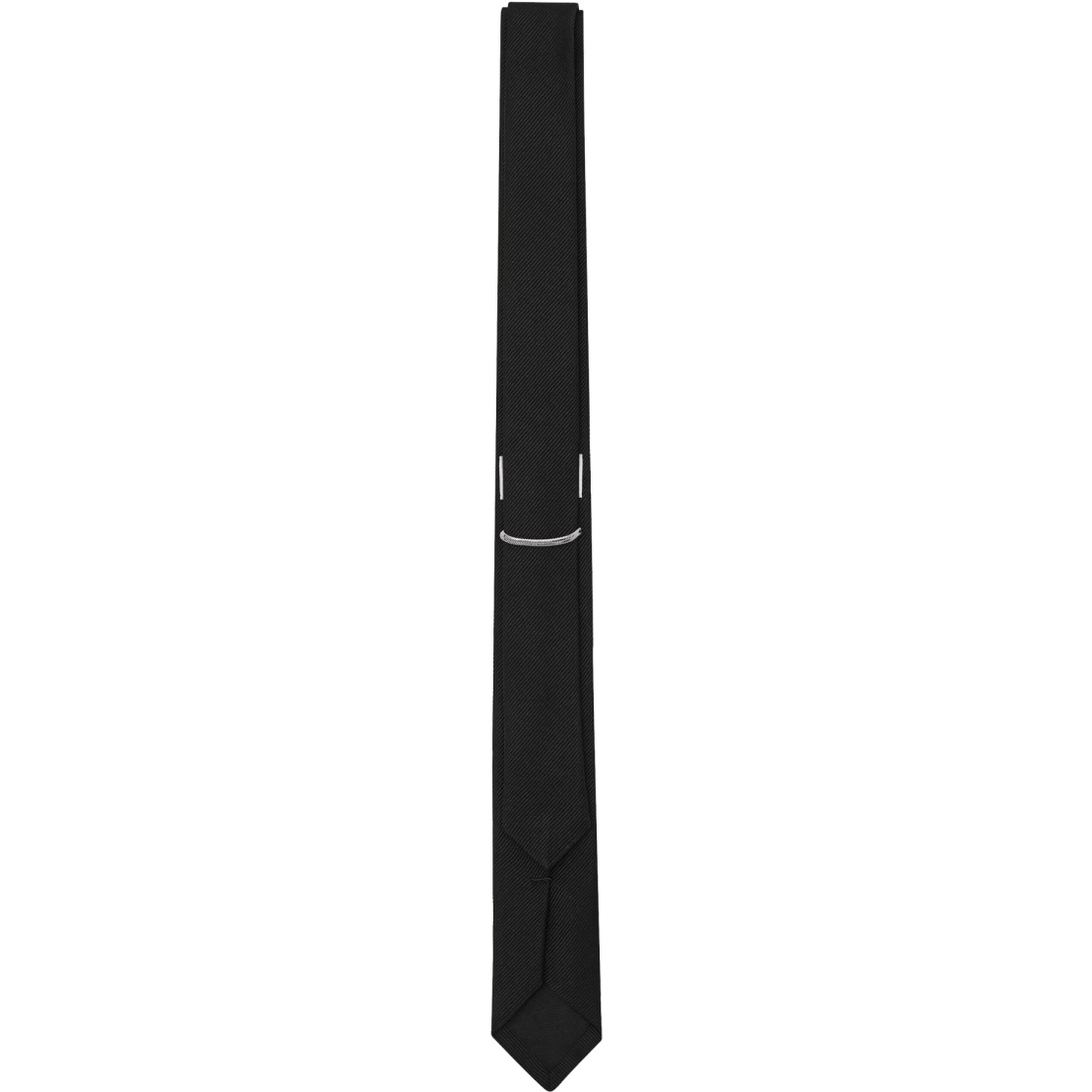 "SKINNY EVENING" TIE WITH LOGO