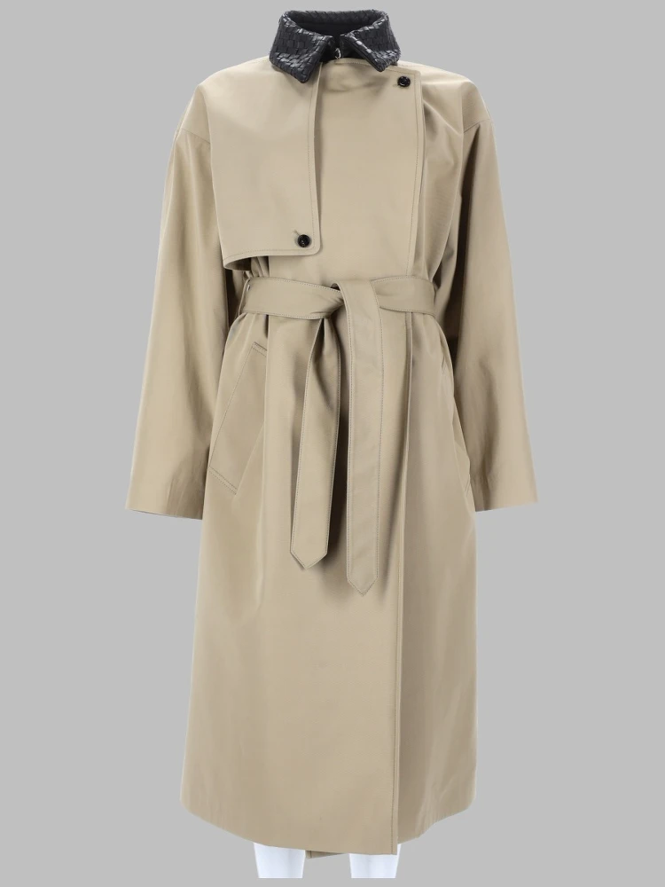 TRENCH IN COTONE