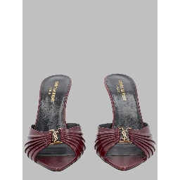 Mule "Babylone" In Pelle Liscia