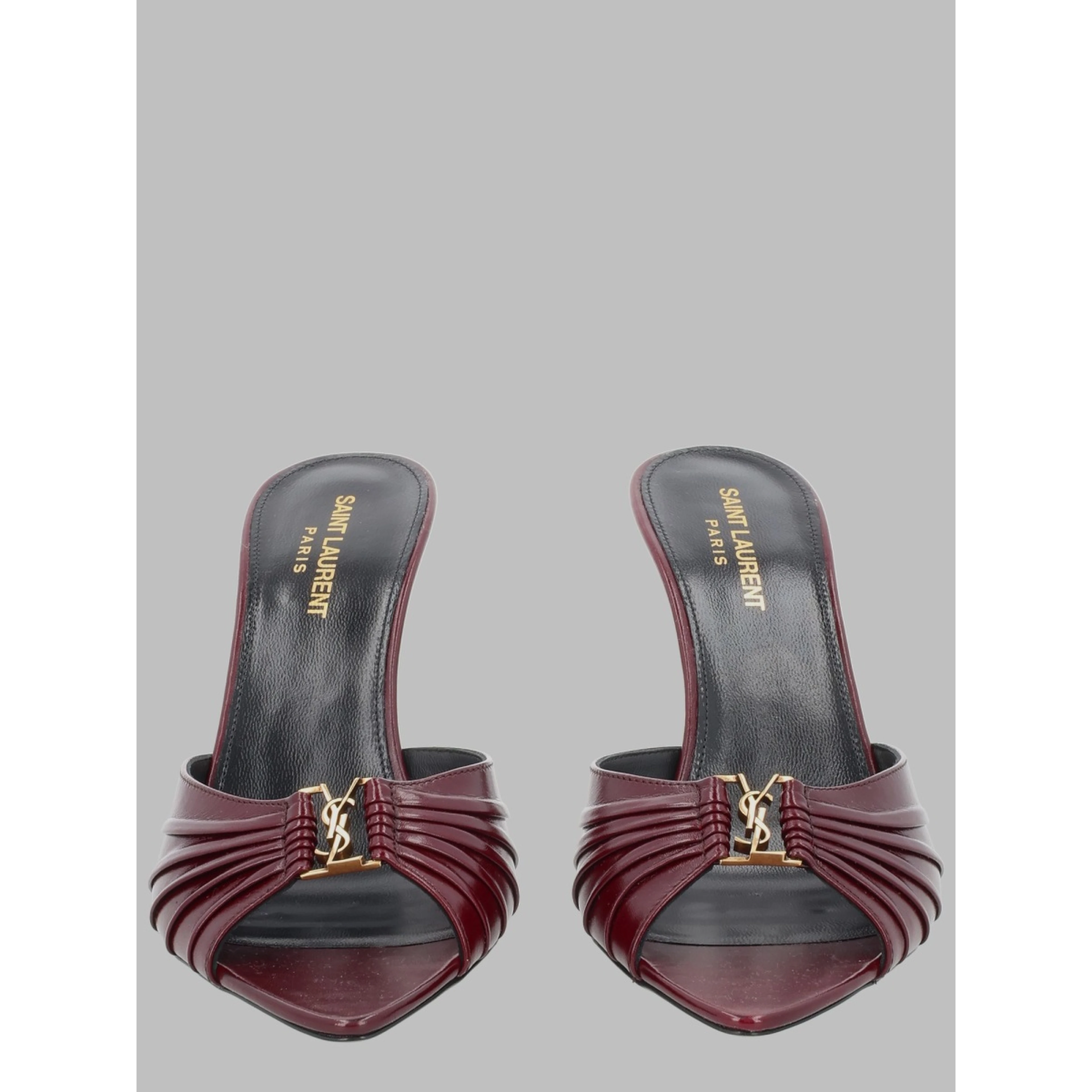 Mule "Babylone" In Pelle Liscia