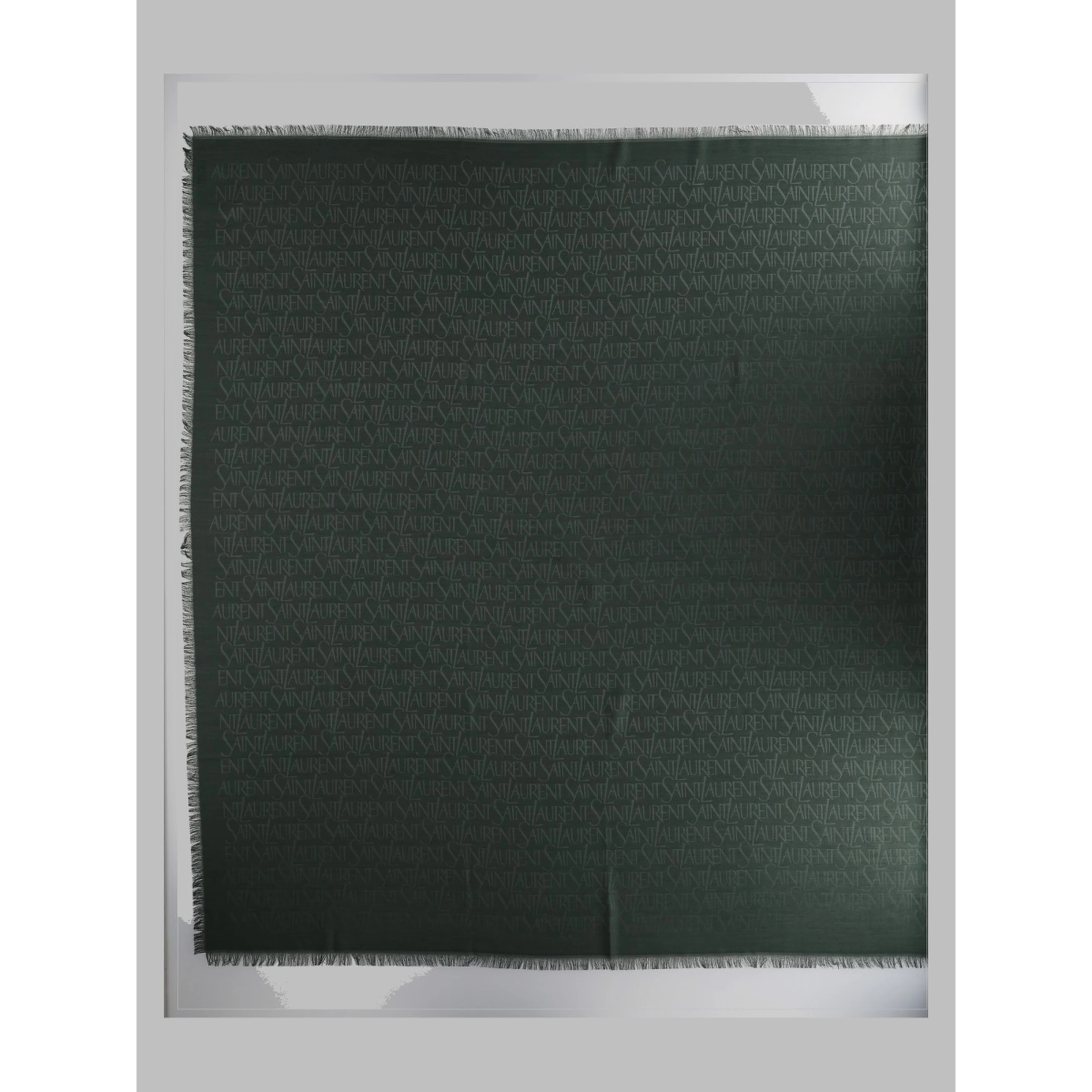 Sciarpa Jacquard In Seta e Lana