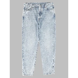 jeans in denim di cotone