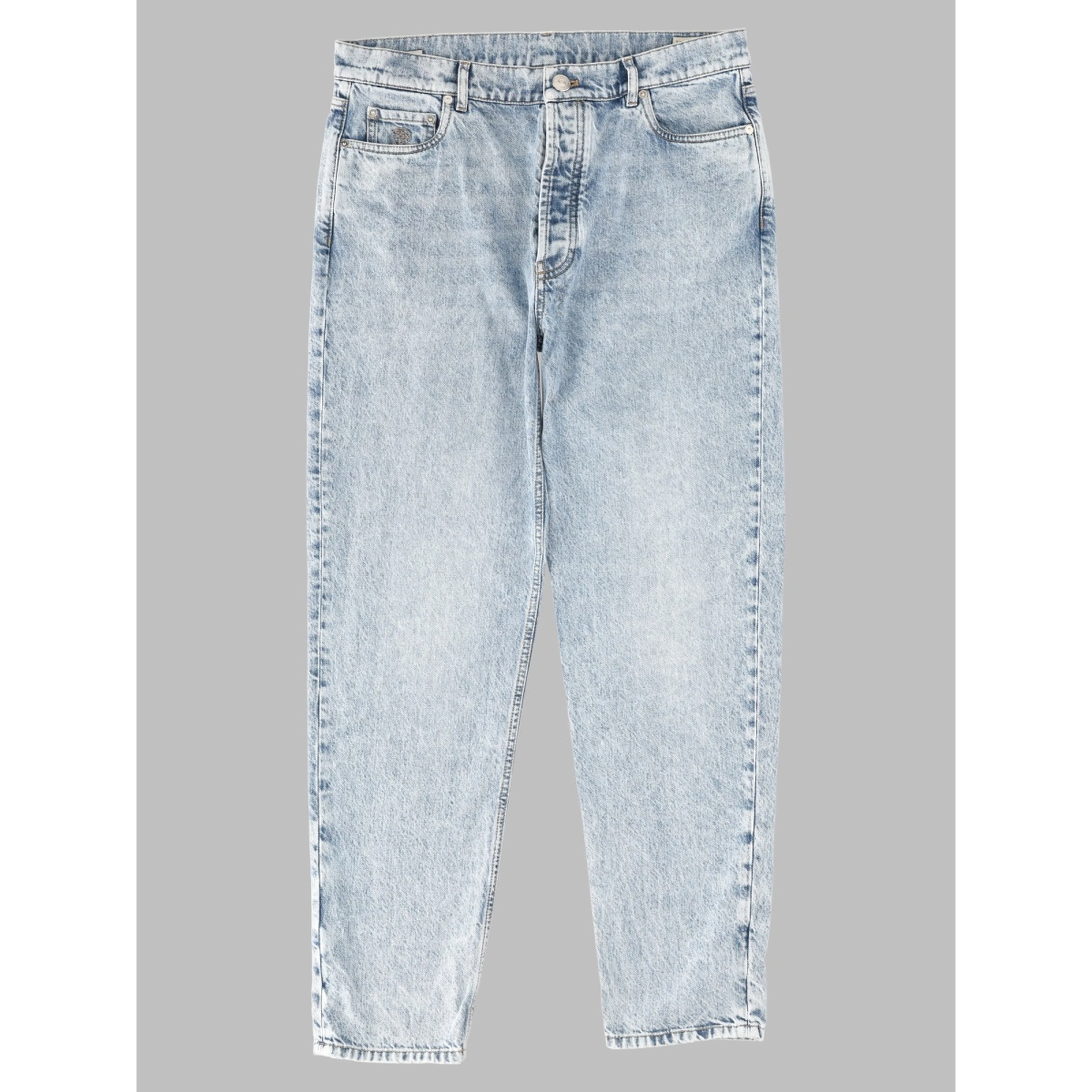 jeans in denim di cotone