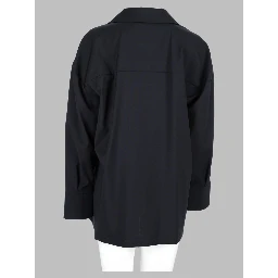 Blusa in Tela di Pura Lana