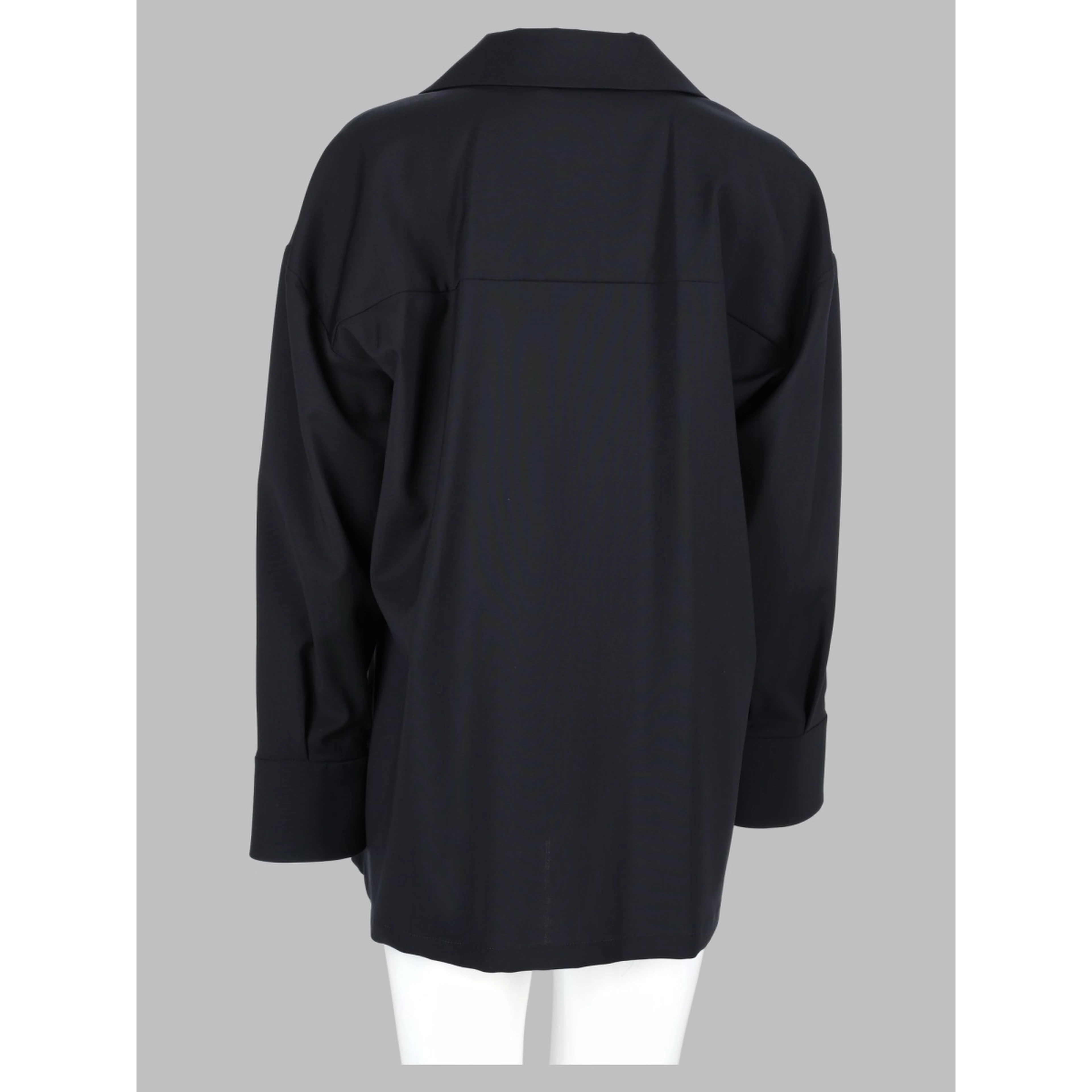 Blusa in Tela di Pura Lana