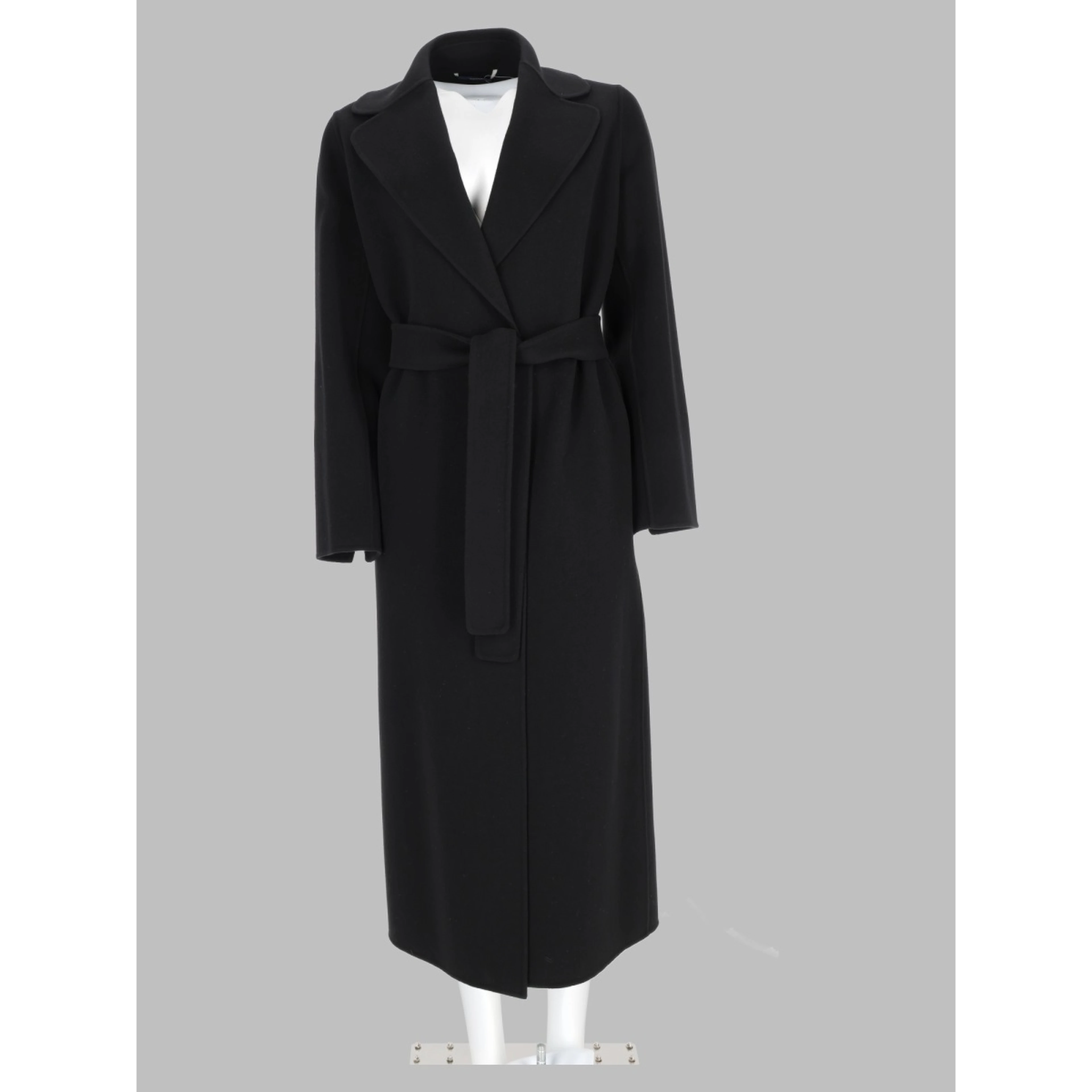 Cappotto a Vestaglia in Drap di Lana