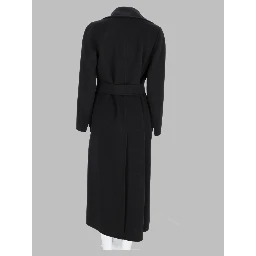 Cappotto a Vestaglia in Drap di Lana