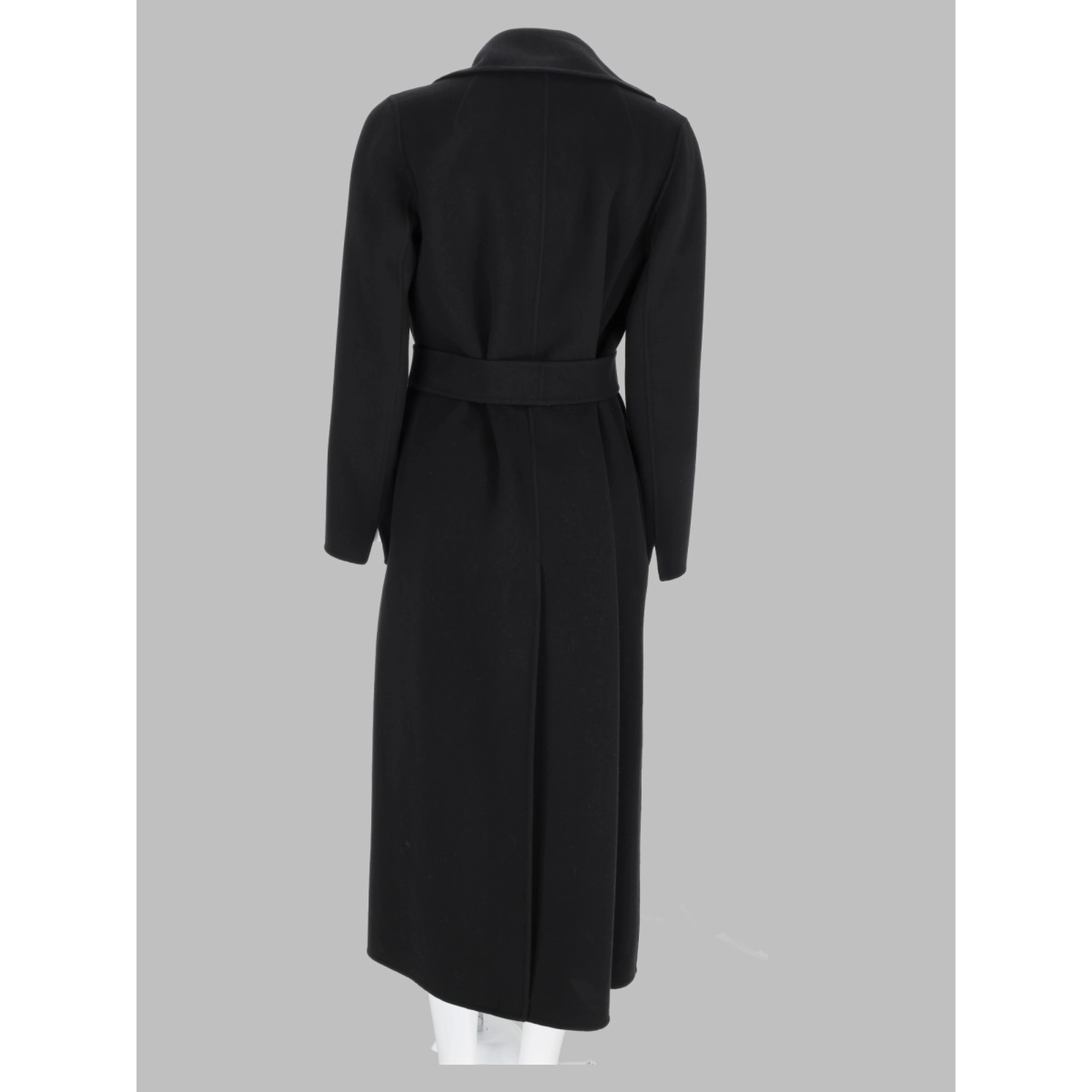 Cappotto a Vestaglia in Drap di Lana