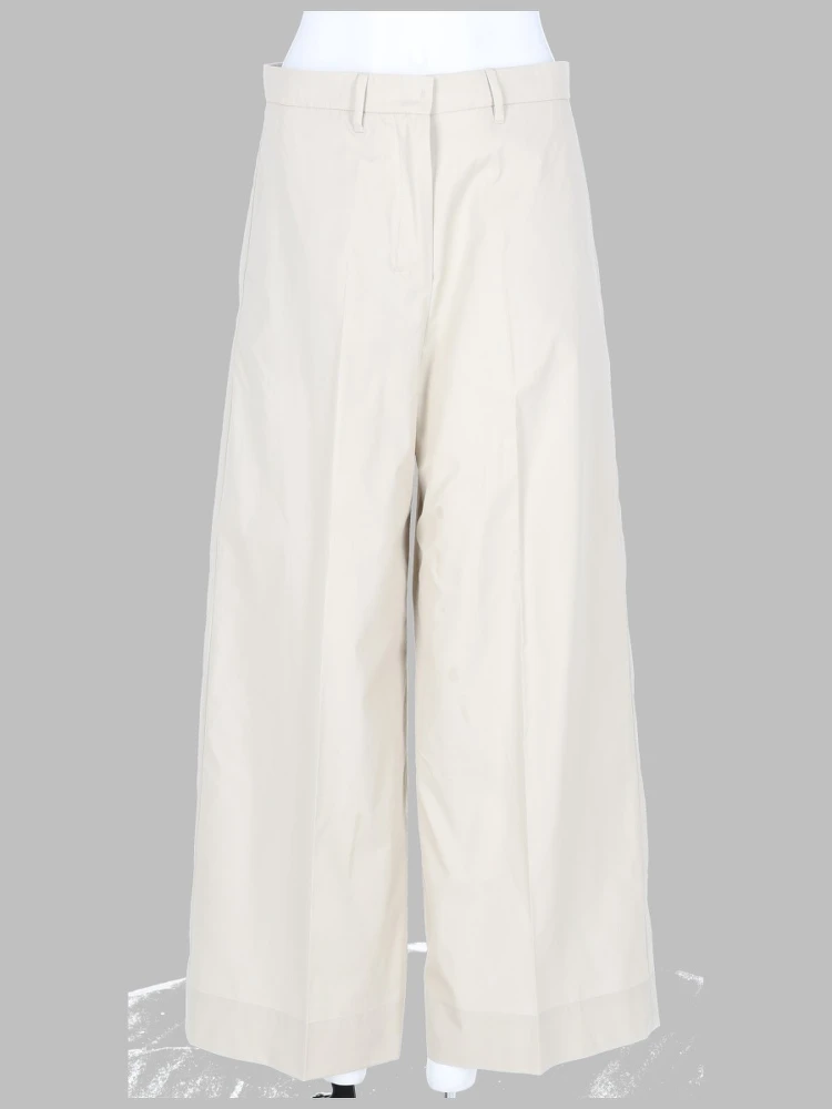 PANTALONE IN POPELINE DI COTONE