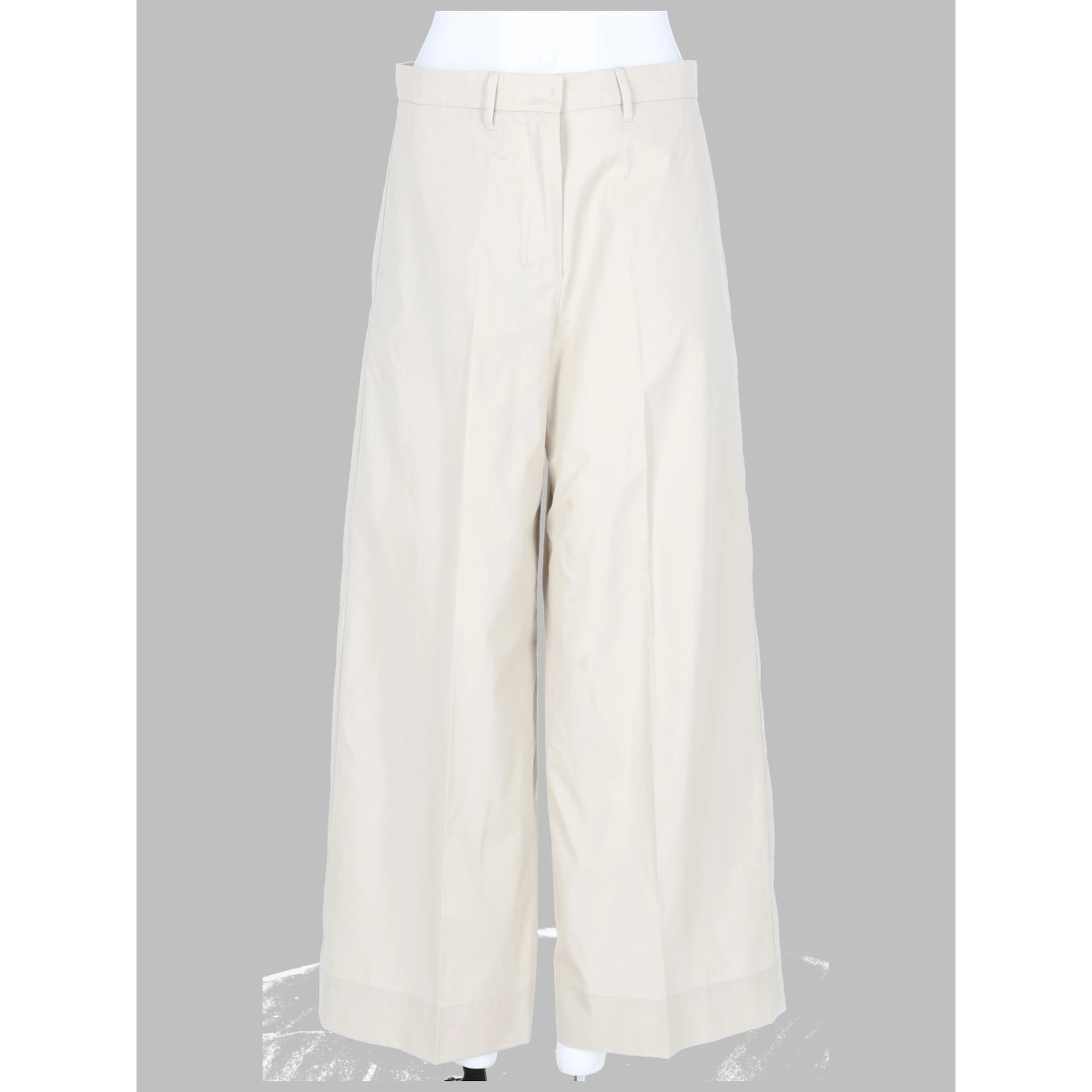 PANTALONE IN POPELINE DI COTONE
